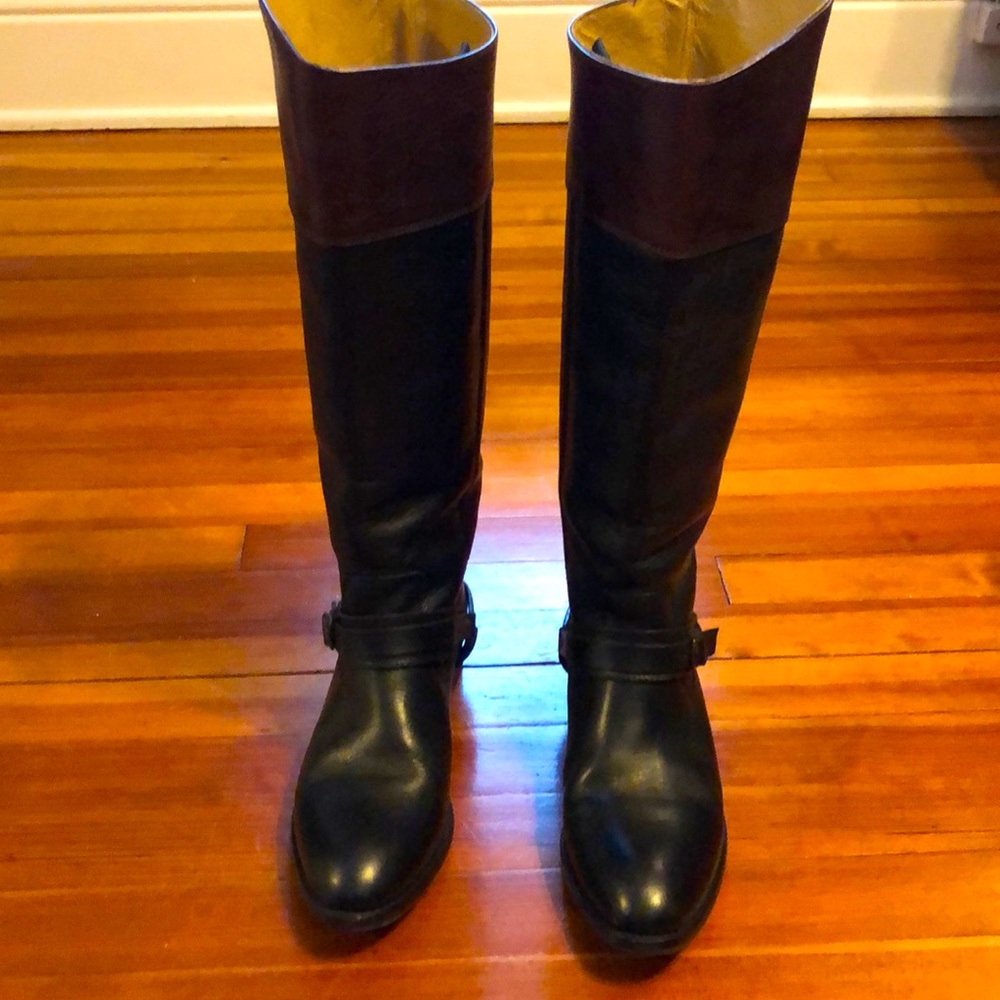 Frye Lindsay Plate Riding Boots